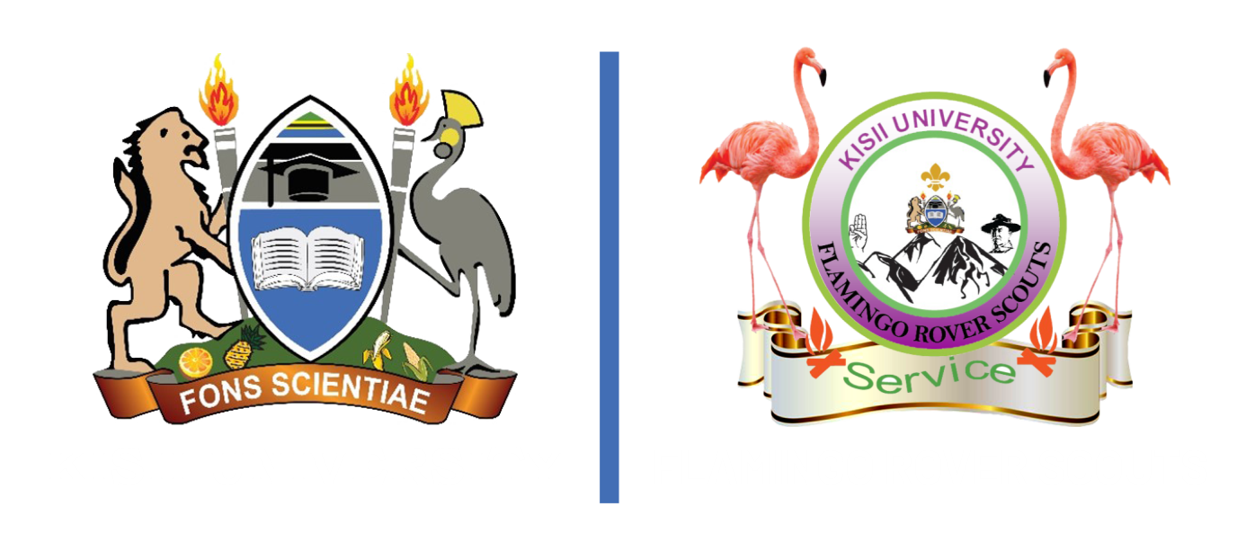 Kisii University Flamingo Rover Scouts logo